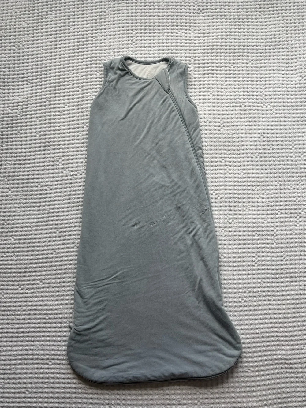 Kyte Baby Bamboo Sleep Bag Sleep Sack Fog Gray Blue Medium 6-18M 1.0 TOG